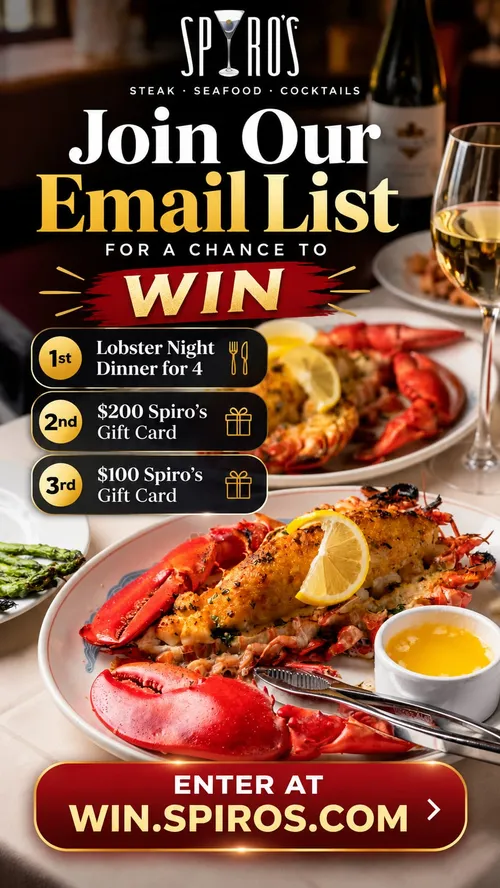 Join our email list for a chance to win